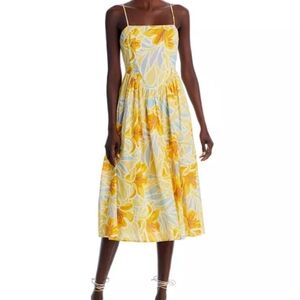 Aqua yellow sundress size xxl